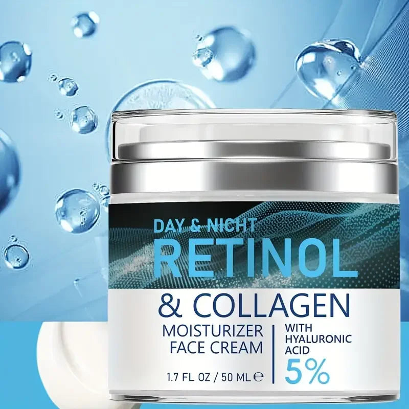 ENVISHA Retinol Collagen Cream Face Skin Care Anti-aging Wrinkle Deep Hydration Moisturizing Skin Health Whitening Exfoliation