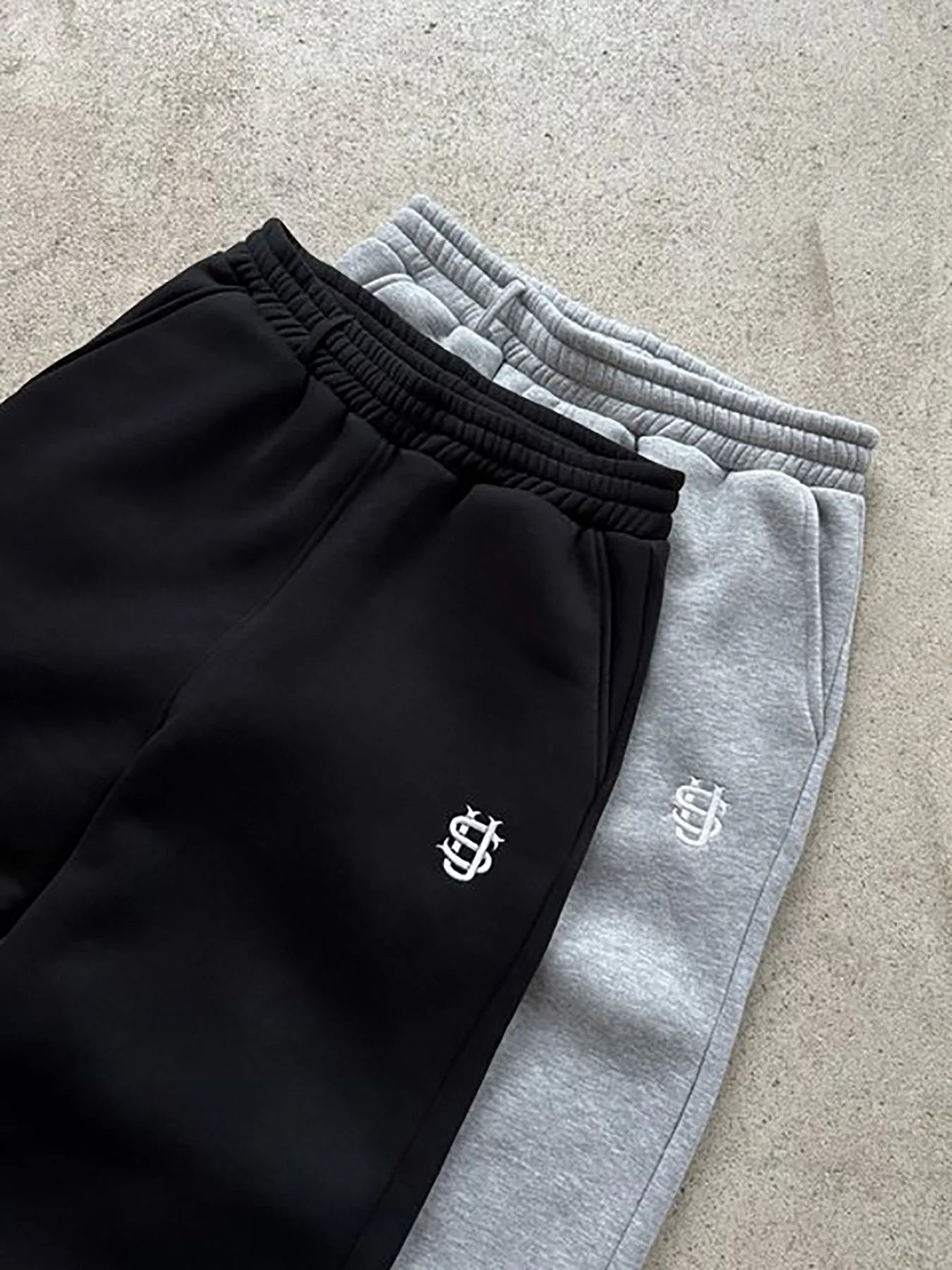 New Y2K Pants Personalized Pant Leg Zipper Embroidery Hip Hop Casual Joggers Men Pants Retro Straight Pants Tracksuit Streetwear Ürün ana görseli