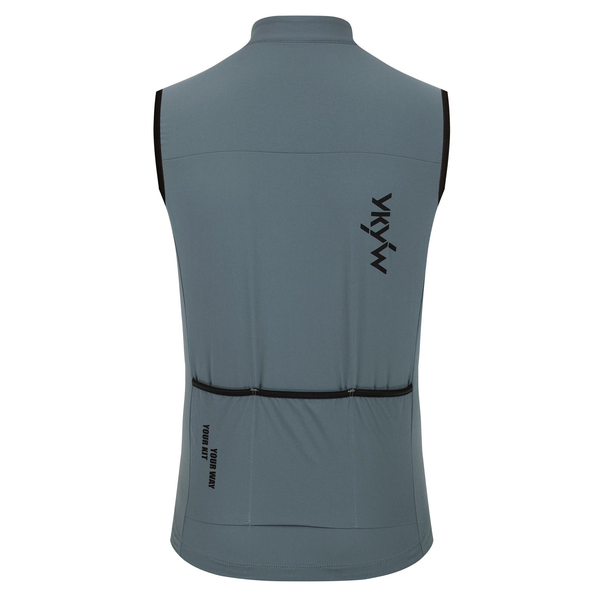 YKYWBIKE Men Cycling Gelit Thermal Fleece Bicycle Windbreaker Sleeveless Bike Vest Windproof Waterproof Cycling