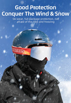 ROCKBROS Cycling Caps Full Face Mask Winter Breathable Windproof Fleece Bike Neck Cover Scarf Mask Skiing Motorcycle Bicycle Hat