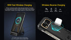 Ulefone Armor 27 Pro 5G Rugged Phone 10600mAh Smartphone 50MP Camera 64MP Night Android 15 Up to 24GB+256GB NFC Waterproof Phone