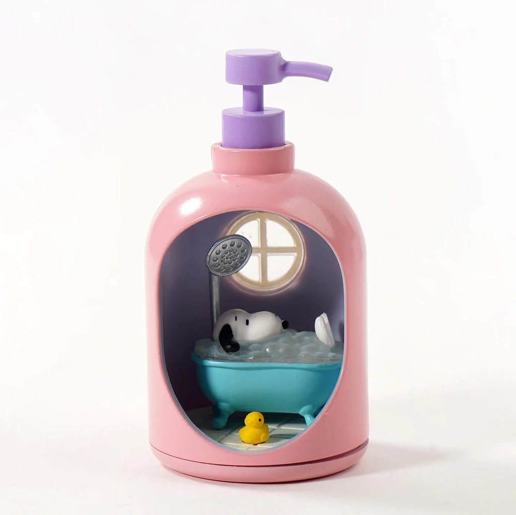 Re-Ment Life in A Bottle Snoopy Mystery Blind Box Gifts Toy Model Anime Figures Collect Ornaments