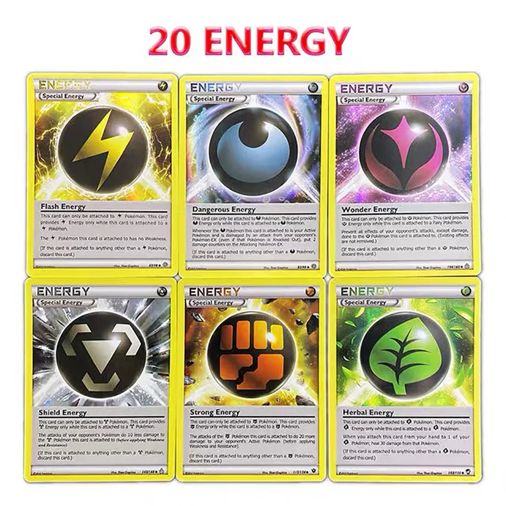 10-100Pcs Pokemon Cards English French Spanish German Italian GX Team Vmax EX Shining Game Battle Trading Collection Card Toys