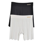 2pcs Seamless Safety Shorts Womens Ice Silk Summer Anti Rub Underwear Boxers Under Skirt Panty Big Size Short Leggings 40-100kg