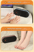 Small Wall Mounted Fast Heating Space Heater with Night Light & Overheat Protection for Home Office Bedroom Study 2026