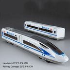 1:60 Scale FuXing High-speed Railway Toy Car Model Sound Light Remote Control Electric Simulation Train Models Ornaments Gifts