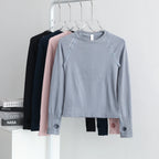 Women's Outdoor Sports Shirt Yoga Wear Fitness T-Shirt Running Workout Tops T-shirt Female Sportswear Exercise Gym Clothing