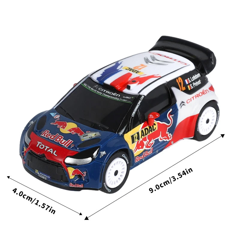 Analog Electric Slot Car Racing Race Vehicle 1 43 Scale DS WRC 2015 Rally  Go Cars 1/43 Toy parts Accessories