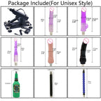 ROUGH BEAST Sex Machine for Women and Men with Dildo Attachment Automatic Masturbation Machine 3XLR Connector Sex Toys Products