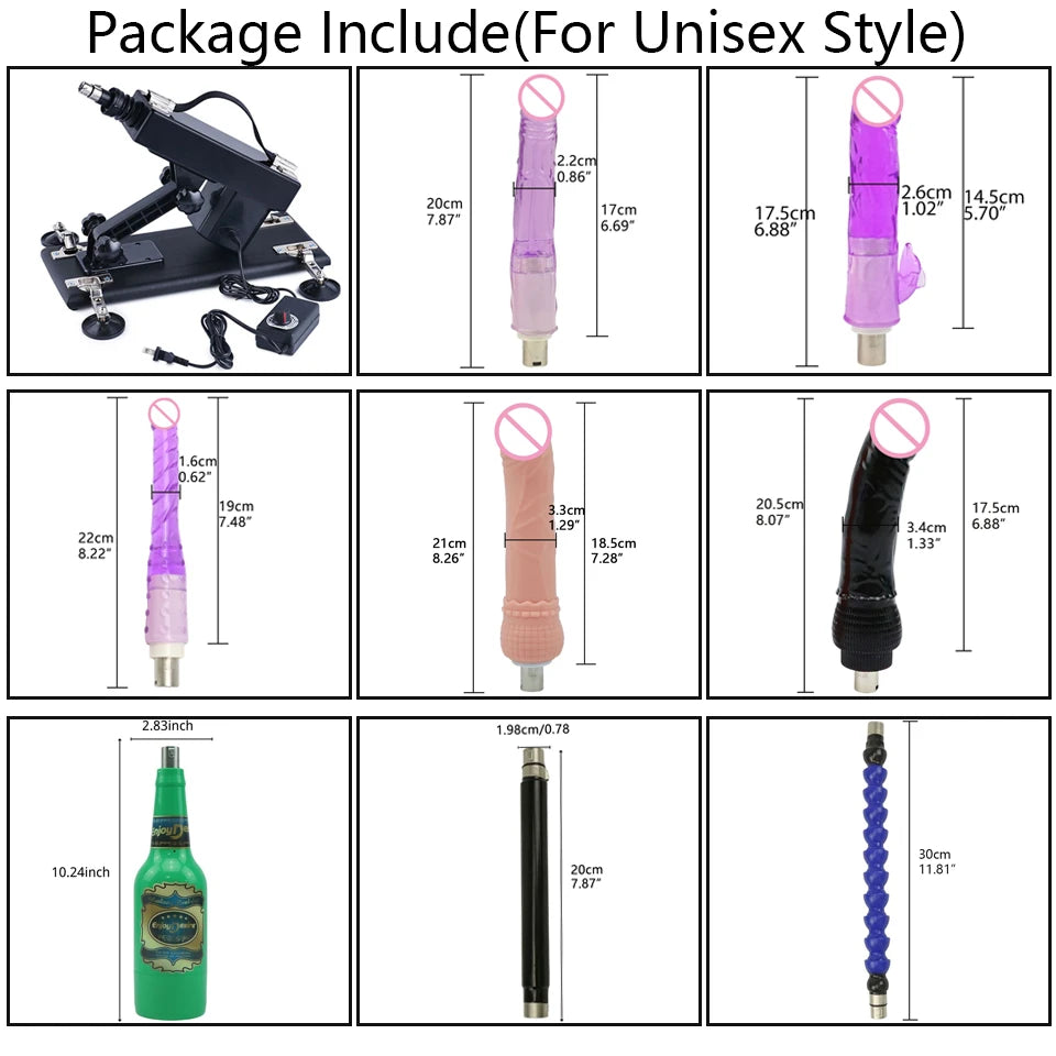 ROUGH BEAST Sex Machine for Women and Men with Dildo Attachment Automatic Masturbation Machine 3XLR Connector Sex Toys Products
