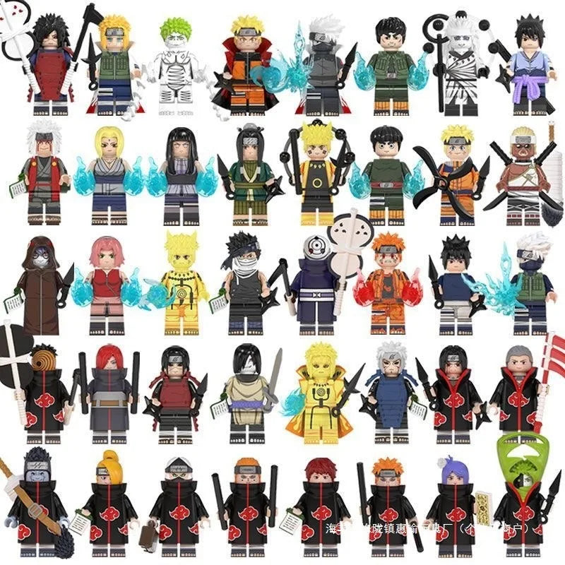 Naruto A Animation Game Peripheral Toy Kaguya Boruto Neji Tenten Iruka Yamato Madara Sasuke Anime Action Model Figure Collection Ürün ana görseli