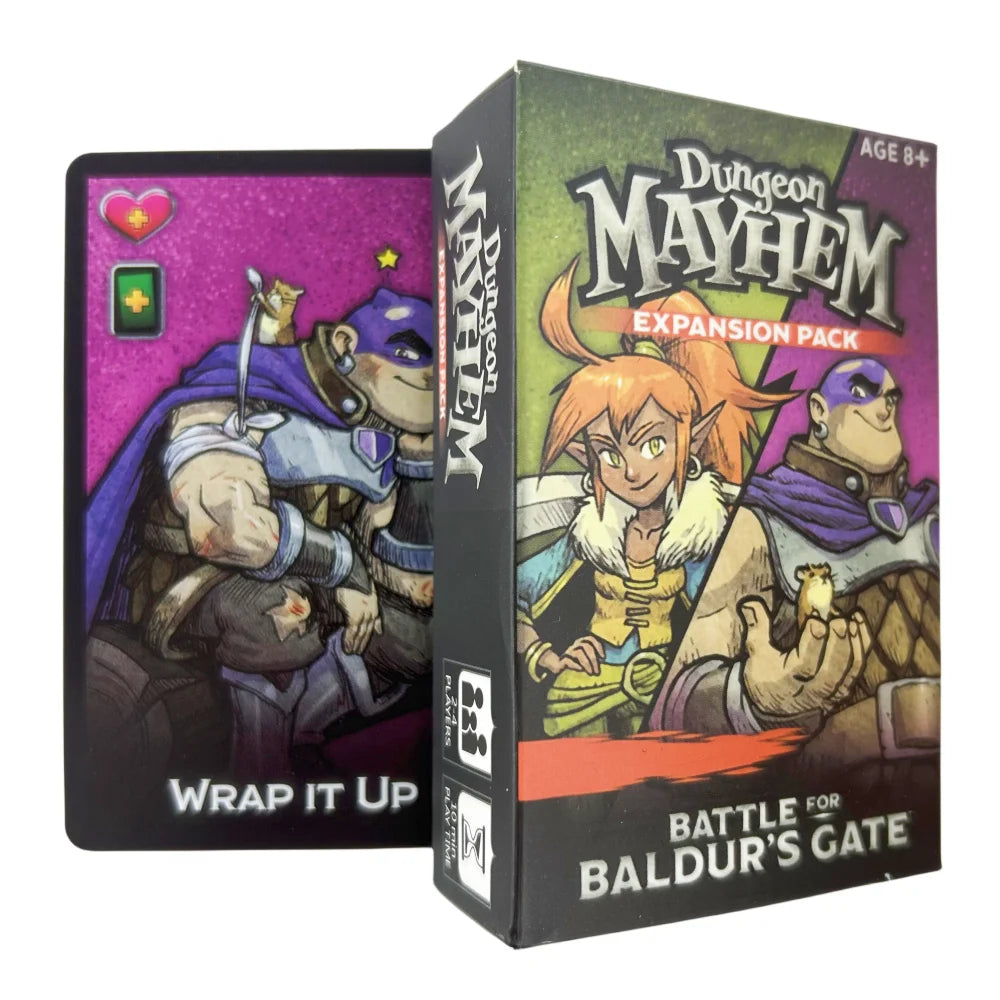 3 Styles Family Fun Board Game Playing Card Dungeon Mayhem Card Game Family Party Board Deck Secondary image