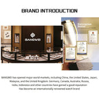 BANGWEI Elegant Luxury Quartz Woman Watch Fashion Classic Simple Stainless Clocks Auto Date Waterproof Diamond Ladies Wristwatch