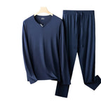 Men Pajamas Set Ultra Fine Tencel Modal Spring and Summer Comfort Loungwear Luxury Men Pajamas