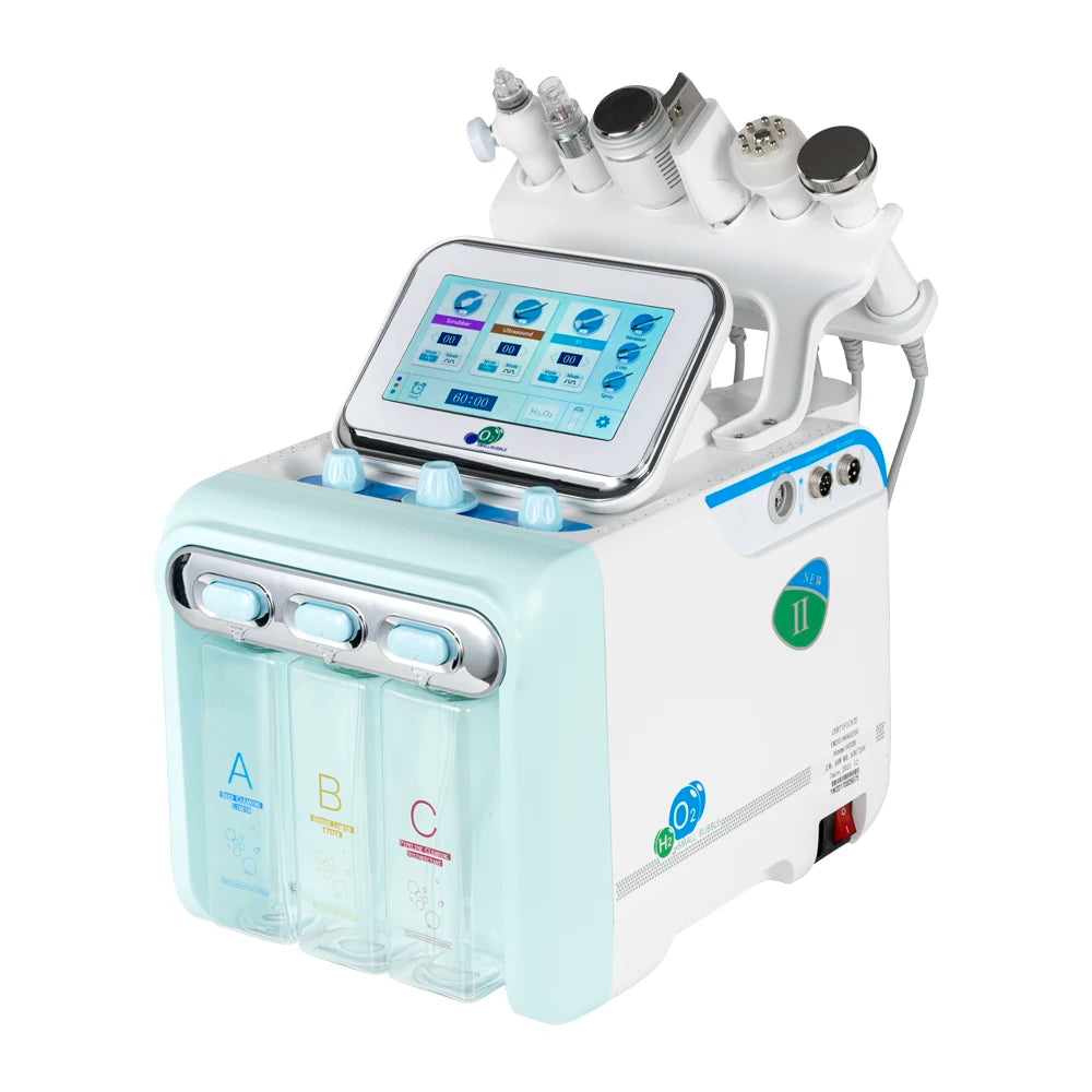 7 in 1 Dermabrasion Peel Spa Facial Machine Skin Rejuvenation Hydro Dermabrasion Hydro Aqua Face Deep Cleaning Skin Care Device