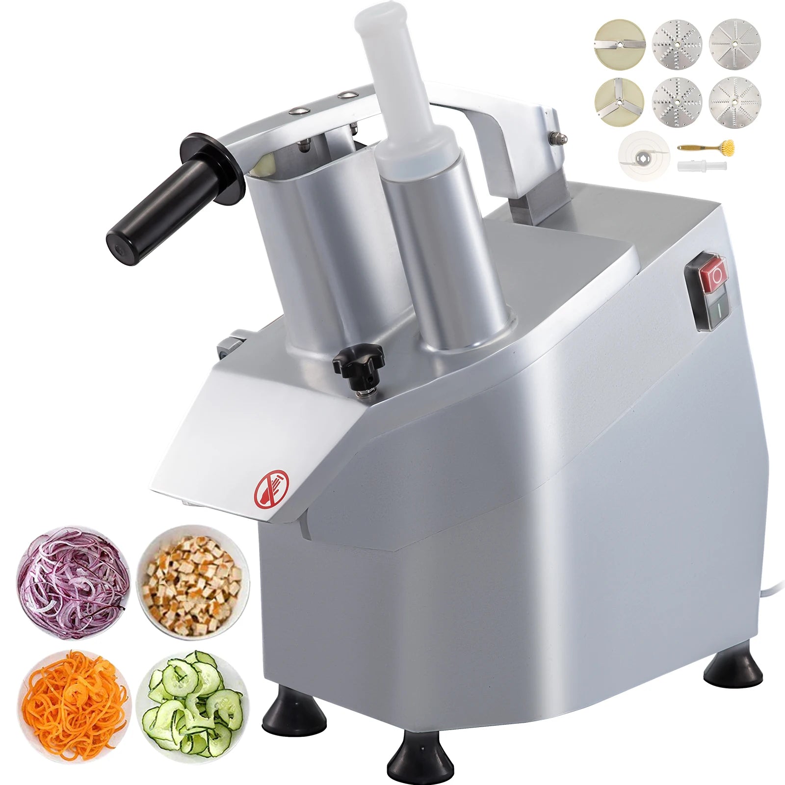 SucceBuy Electric Vegetable Cutter Slicer Chopper Shredder Grinder Pellet Machine for Kitchen Tools Food Processors Ürün ana görseli