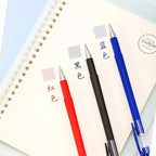 Gel Pens Set 0.5mm Black Blue Red Refill Gel Pen Bullet Tip School & Office Supplies Stationery Kawaii Accessories Stationery
