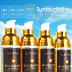 LKIAE Sunscreen, Broad Spectrum SPF 50, UVA/UVB, Lightweight & Non-Greasy, Sunblock, for Face, Body, Non-Comedogenic, 60ml