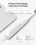 Fairywill Water Flossers Oral Irrigator & Electric Toothbrush Rechargeable Portable for Teeth Waterproof Teeth Cleaner