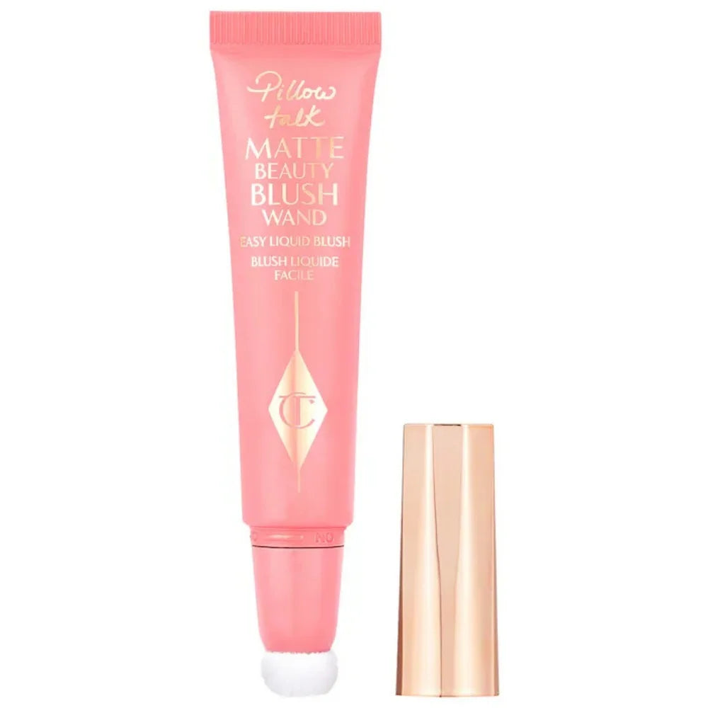 Charlotte Tilbury Lip Gloss Two Color Heart Shape Powder Blusher Highlight Spotlight Brightening Seamless Cosplay Makeup Gifts