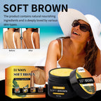 Tanning Cream with Suntan Protection，Long Lasting Bronzer for Face & Body, Nourishing Formula Creates Natural Blackening Effect.