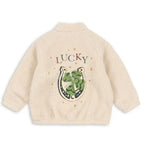 2026 KS Brand Winter Baby Girls Boys Lambswool Cherry Jackets Kids Clothes Boys Sequin Cartoon Outerwear Children's Coats 1-9Yrs