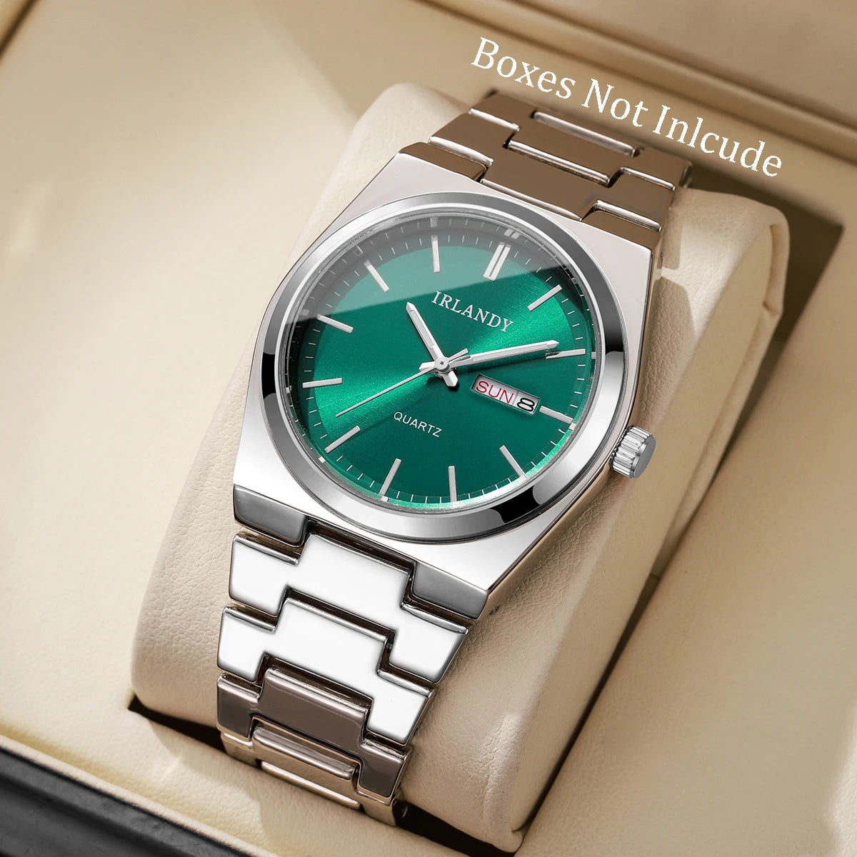 Luxury Men Business Watches Calendar Quartz Wristwatches For Mens Clock Reloj Hombre（Without Box） Ürün ana görseli