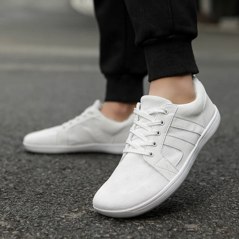 FANCYLEE Classic Women's GAT Barefoot Sneakers Retro Suede Minimalist Walking Shoes Wide Fit Zero Drop Casual Shoes Size 36-41