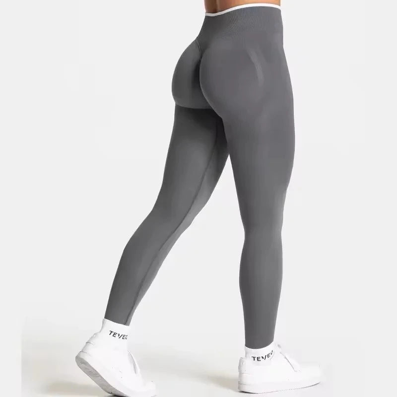 Hot Sale High Waist Seamless Scrunch Leggings for Women Yoga Pants Hip Lifting Running Gym Workout Tights Ignite Sculpt Series