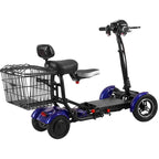 Four Wheel Electric Skateboard Portable Electric Scooters 10 Inch 36V Foldable Electric Scooter For Disabled Elderly