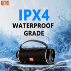 TG116C Outdoor Portable Upright Wireless Compatible Speaker, Cute Little Cube Speaker Music player, Support USB/ TF/ FM Radio Mu
