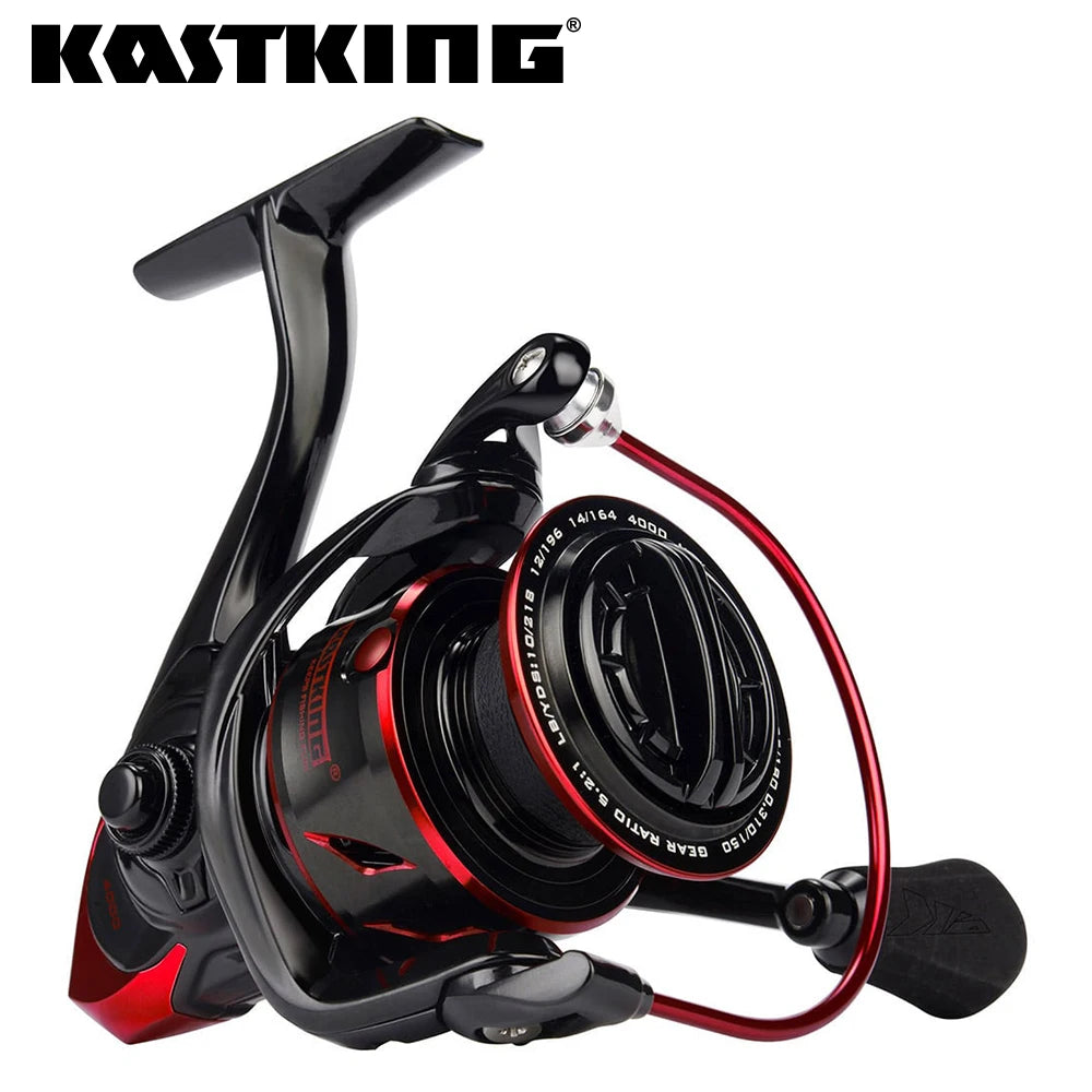 KastKing Sharky III Innovative Water Resistance Spinning Reel 18KG Max Drag Power Fishing Reel for Bass Pike Fishing Ürün ana görseli