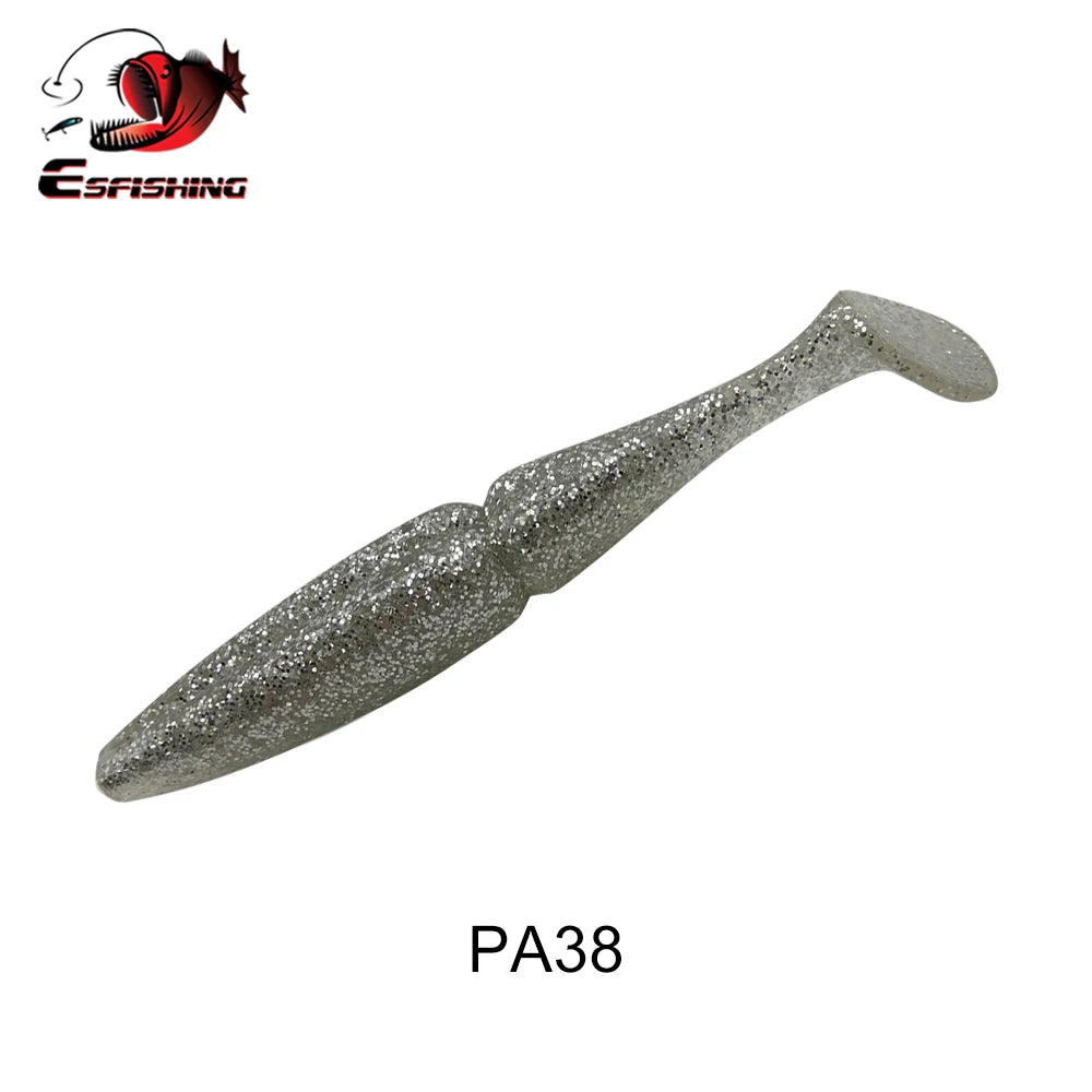 ESFISHING Fishing Lure Easy Shiner 100mm125mm155mm 200mm pesca isca artificial Silicone Bait Leurre Souple pike bass