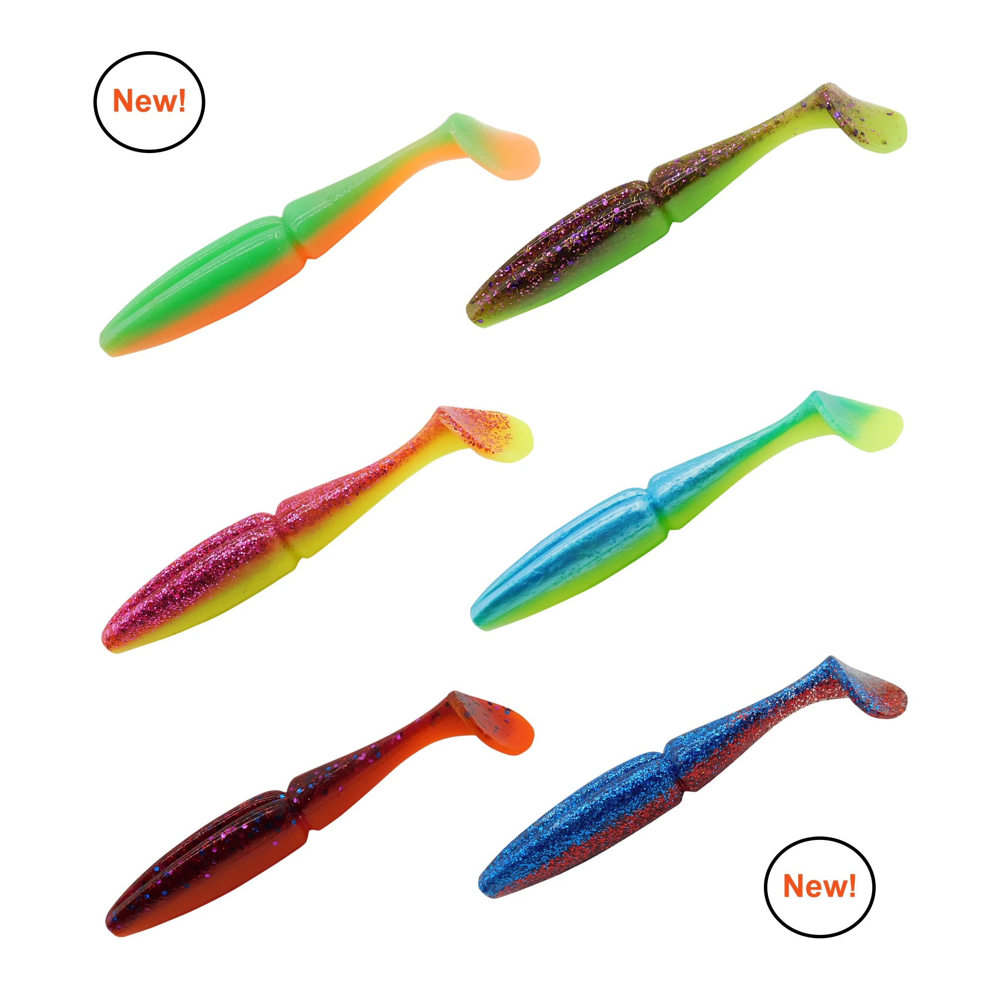 ESFISHING Fishing Lure Easy Shiner 100mm125mm155mm 200mm pesca isca artificial Silicone Bait Leurre Souple pike bass