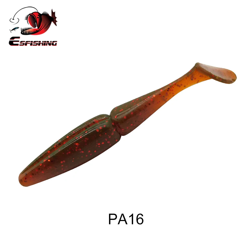 ESFISHING Fishing Lure Easy Shiner 100mm125mm155mm 200mm pesca isca artificial Silicone Bait Leurre Souple pike bass