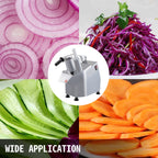 SucceBuy Electric Vegetable Cutter Slicer Chopper Shredder Grinder Pellet Machine for Kitchen Tools Food Processors